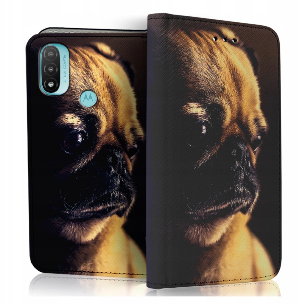 Vyklápací Pouzdro Pro Motorola Moto E20 Obal Ochranné Sklo