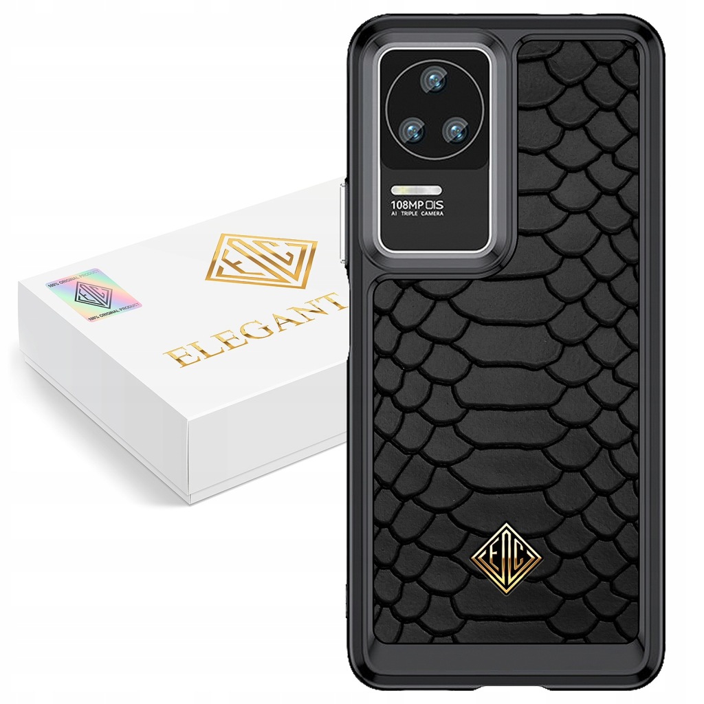 Pouzdro Pro Xiaomi Poco F4 Kryt Luxusní Přírodní Kůže Originální