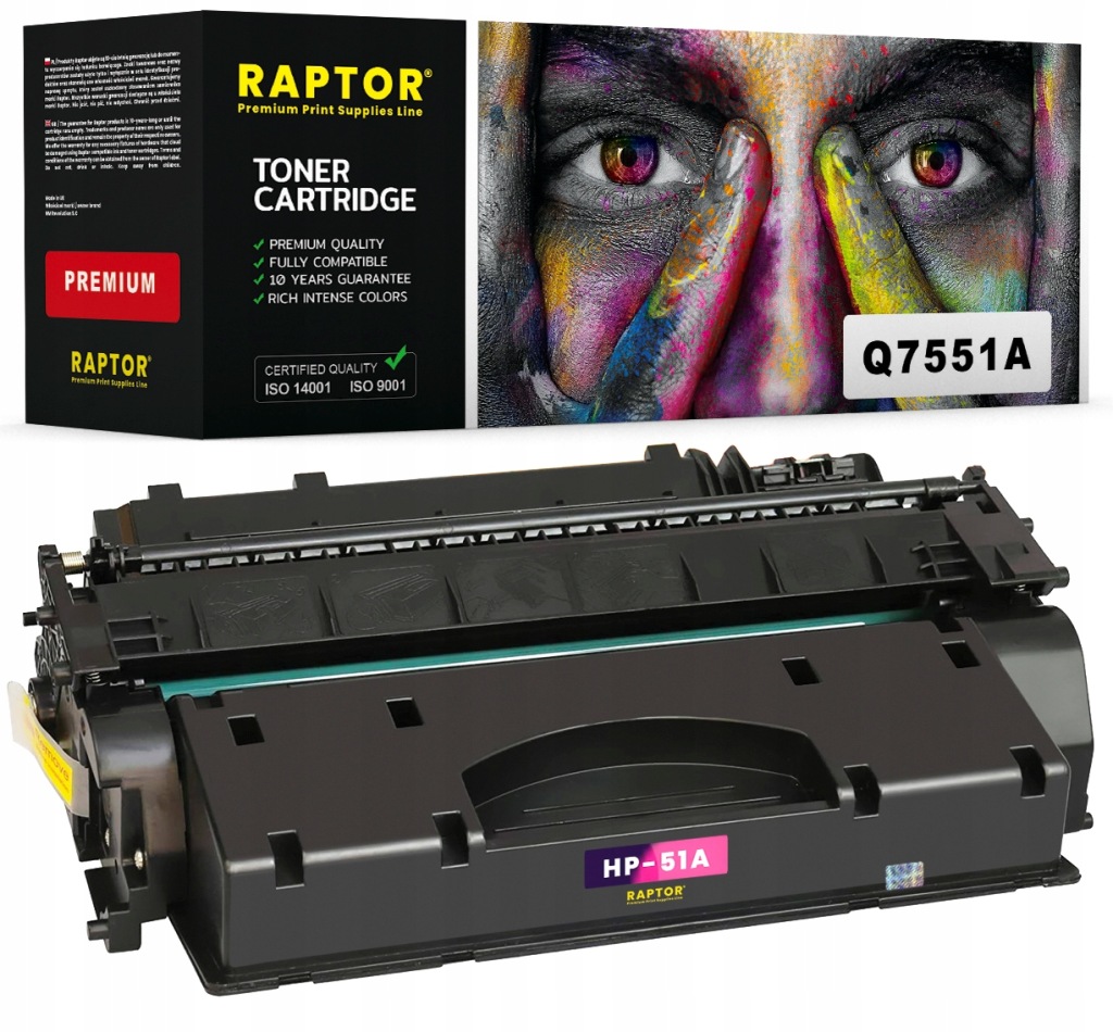 Toner Q7551A pro hp P3003dn P3003x P3004 P3004d 51a
