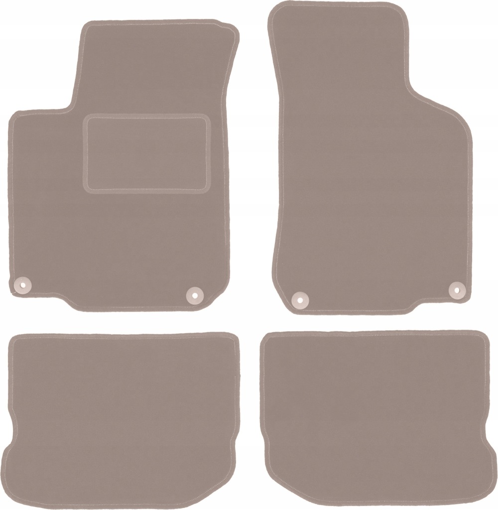 Velurové autokoberce: Volkswagen Golf IV hatchback, kombi, varianta