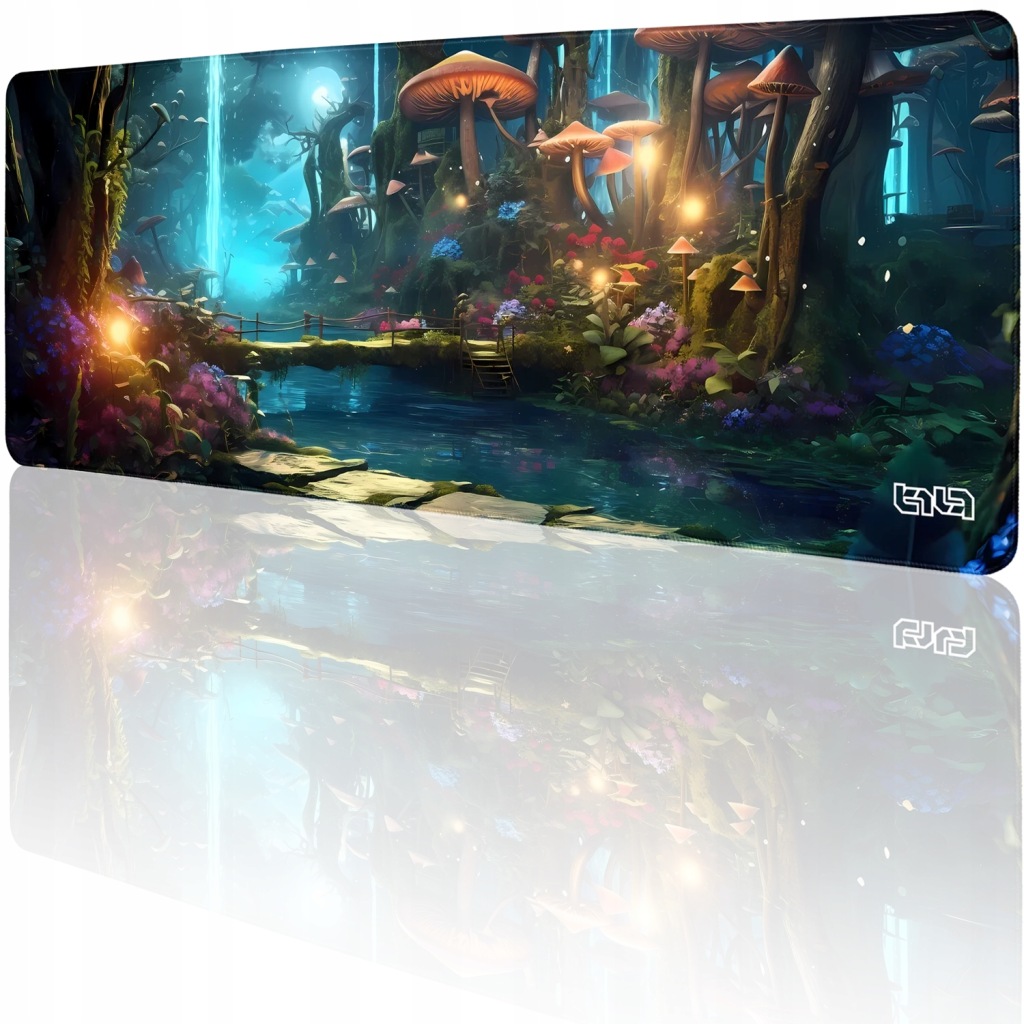 Podložka Pod Klávesnici Tajemný les 80x30 Tilt Dárek Velká XXL