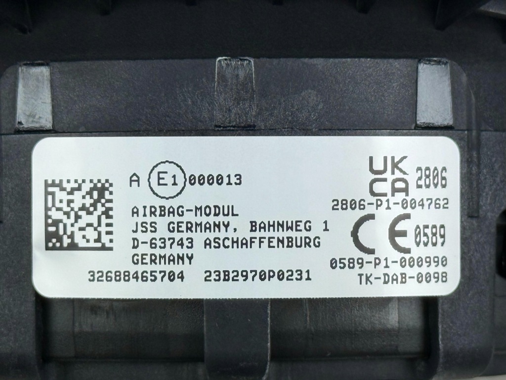 BMW X5 E70 Airbag Poduszka Powietrzna Kierowcy Nowa OE 6884657 — zdjęcie 9