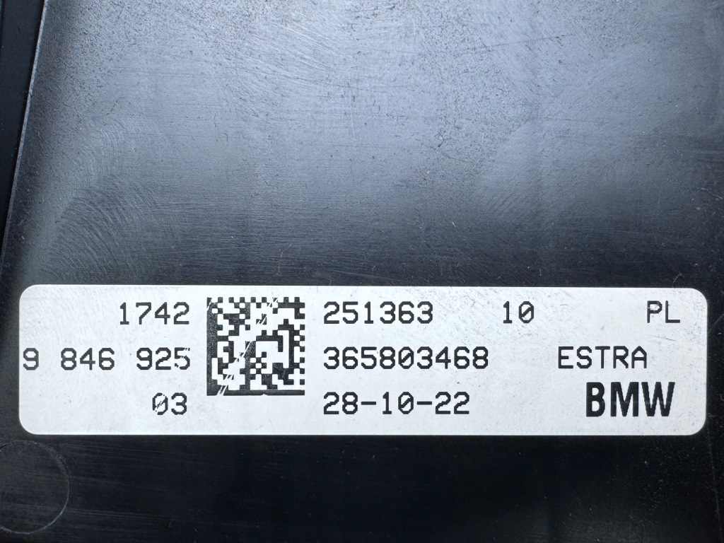 BMW x1 U11 Wentylator Obudowa Chłodnicy 9846925 5A37EE7 9846818 Nowy — zdjęcie 3