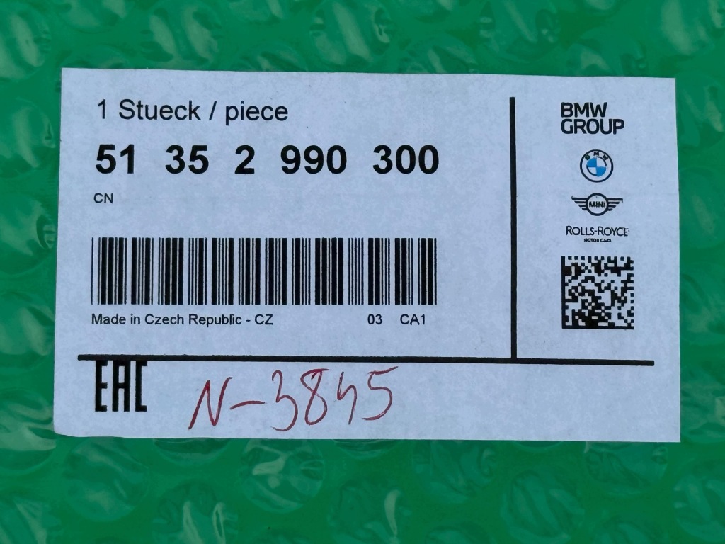 BMW X1 E84 Szyba Tylna Prawa Nowa AGC AUTOMOTIVE OE 2990300 — zdjęcie 5