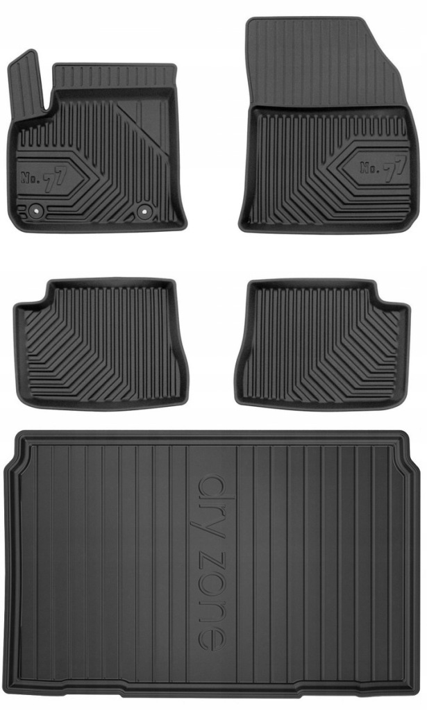 Set 77 Koberce a rohože Opel Corsa-e Electric Hatchback od roku 2019