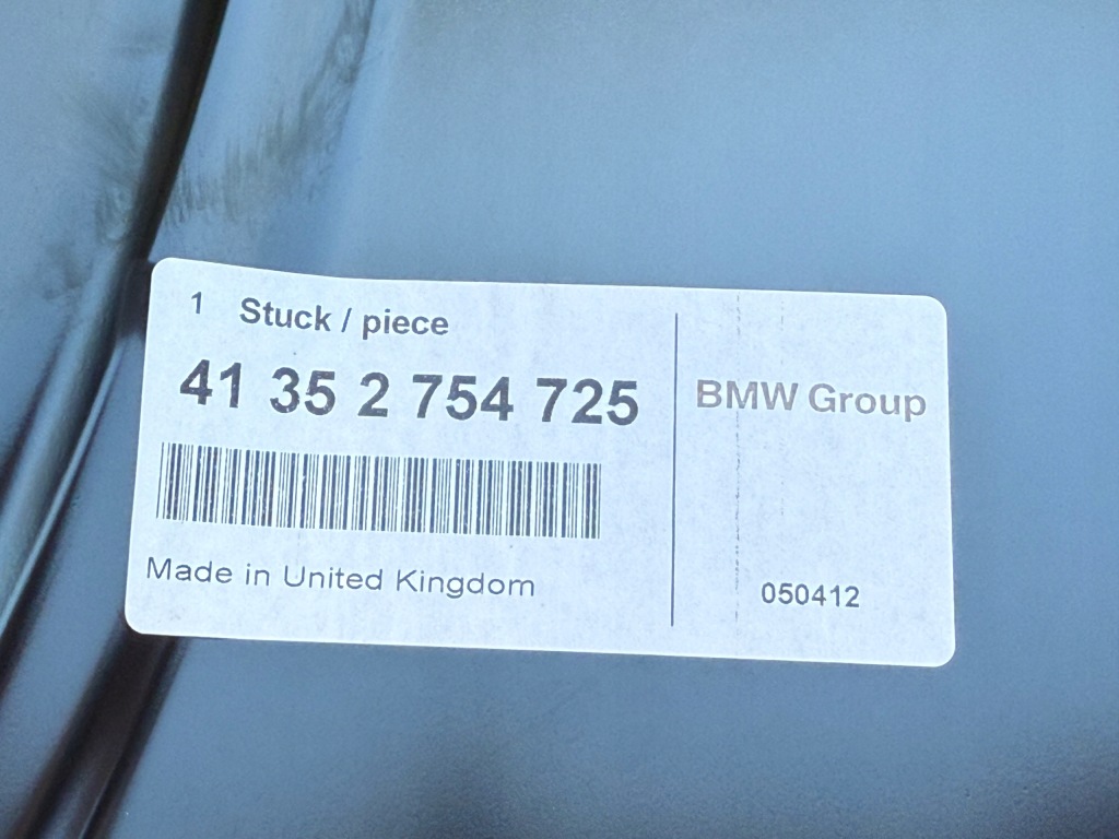 Mini R55 R56 R57 Błotnik Lewy Przedni Przód Nowy Oryginał 41352754725 — zdjęcie 4