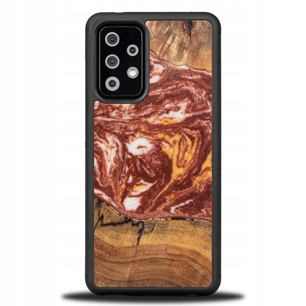 Pouzdro Bewood Unikátní pro Samsung Galaxy A72 5G Planety Mars