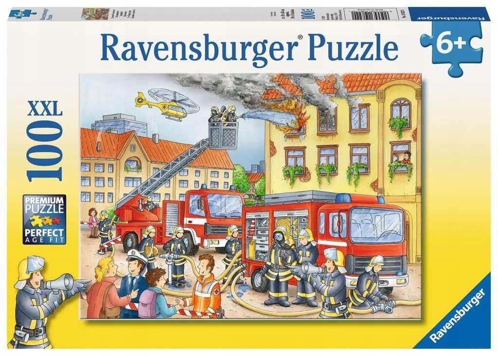 Relaxační Puzzle pro skládání Logická Hra Sada Puzzle Hasiči