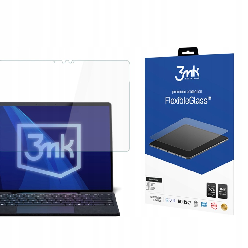 Hybridní Sklo pro Microsoft Surface Pro 11 až 15" 3mk FlexibleGlass