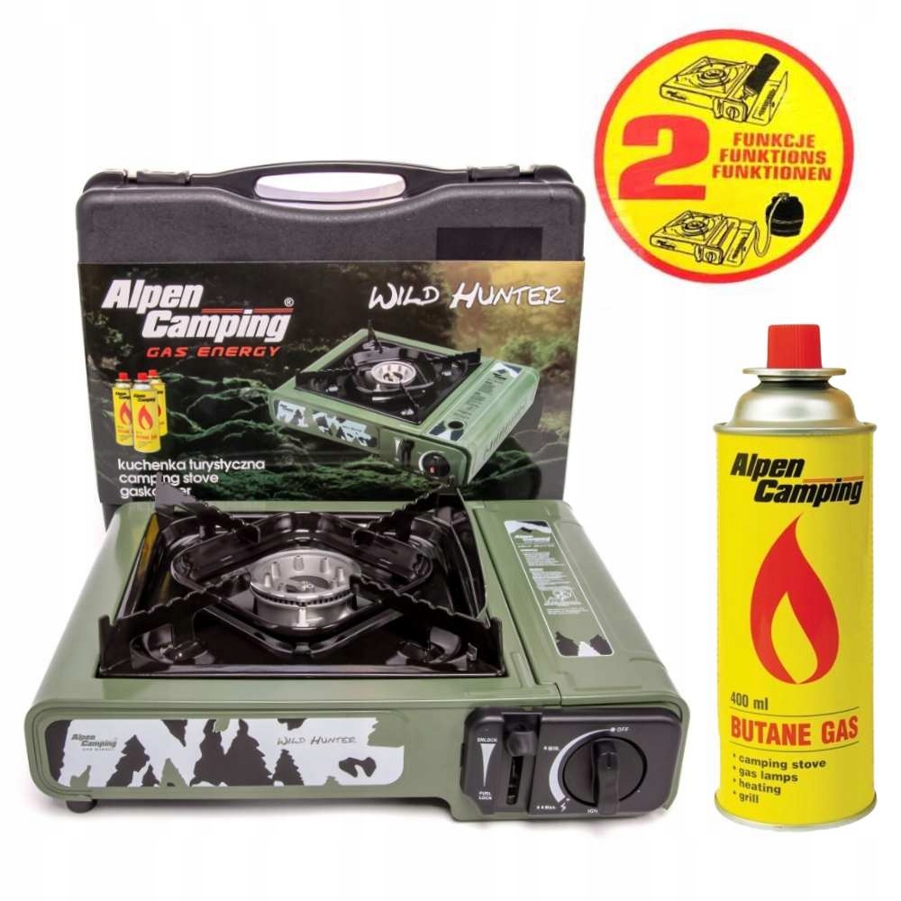 Plynový vařič Wild Hunter 1 kartuše