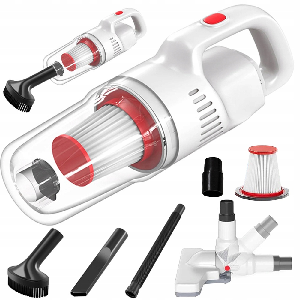 Vysavač 120 W Silný pro zvířecí chlupy 500 ml Nádoba