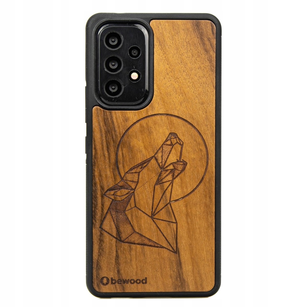 Dřevěné Pouzdro pro Samsung Galaxy A33 5G Wilk Imbuia