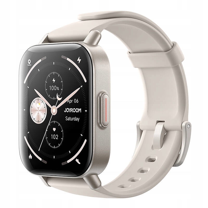 Chytré hodinky JoyRoom Fit-Life JR-FT3S Bílé Bluetooth hodinky 5.4 Měření
