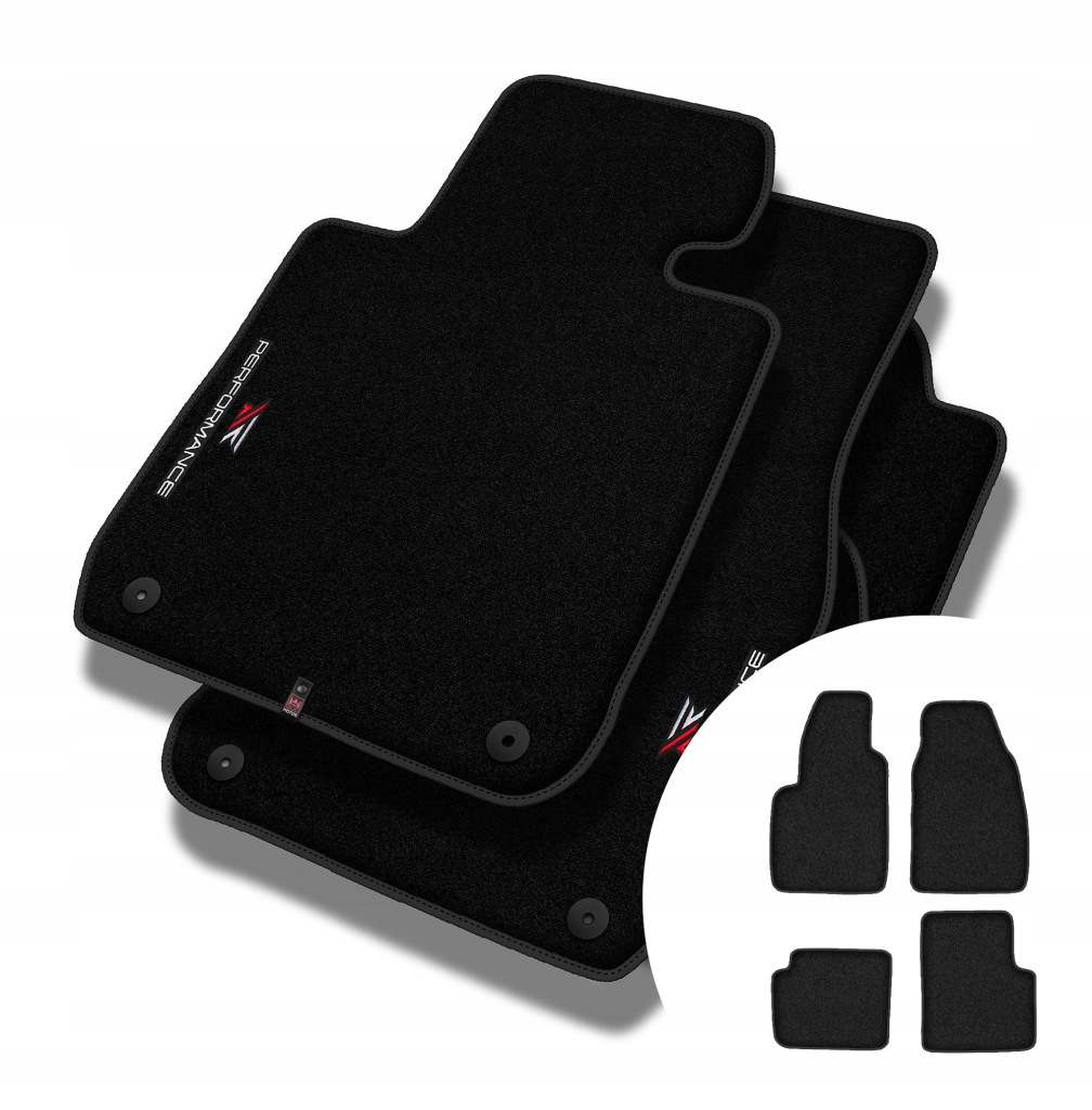 Velurové koberce Performance Premium pro Fiat 500 od roku 2020
