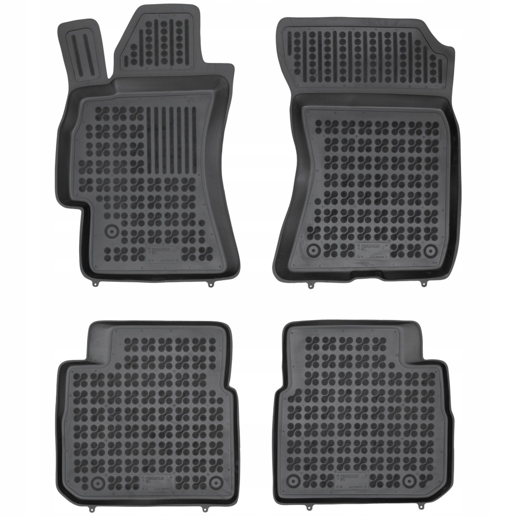 Gumové korýtkové koberce Subaru Outback III 2003-2009