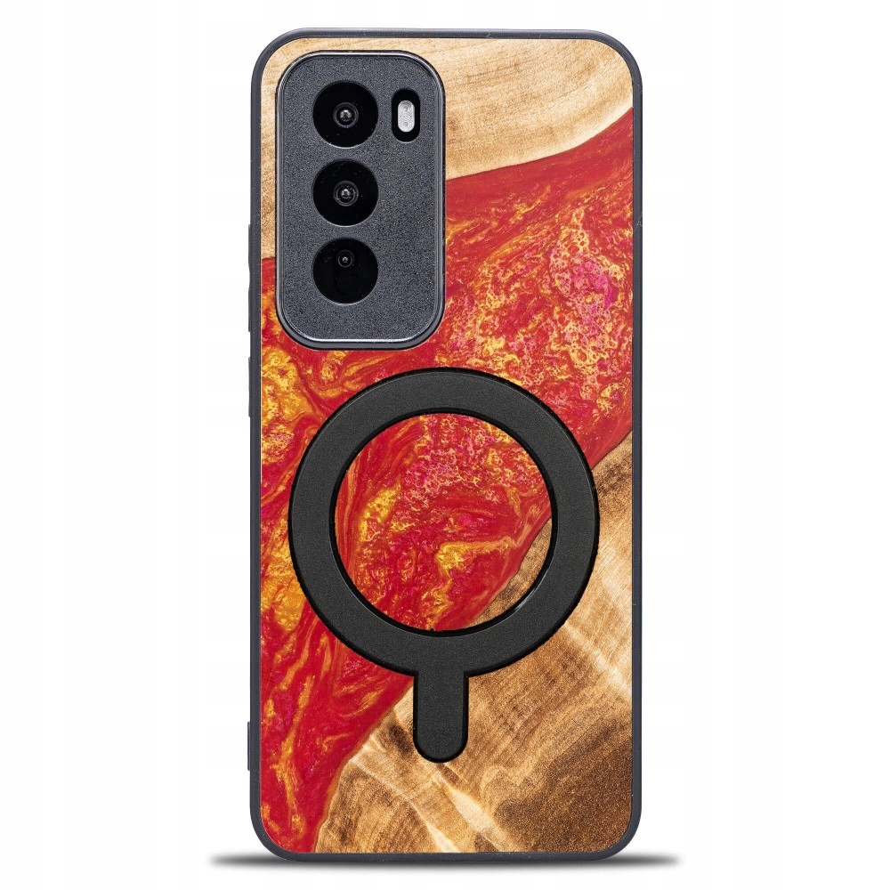 Bewood Jedinečné Pouzdro pro Oppo Reno 12 5G Neony Paris s MagSafe