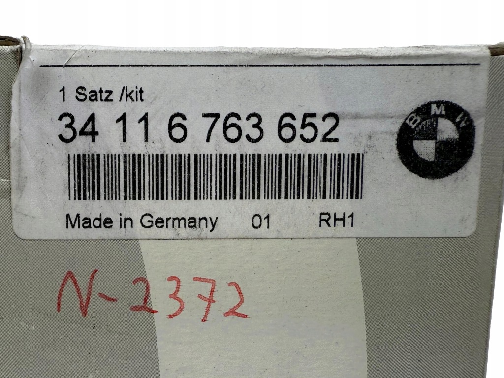Bmw 7 E65 E66 Klocki Hamulcowe Bezazbestowe Przód OE 34116763652 6763652 — zdjęcie 4