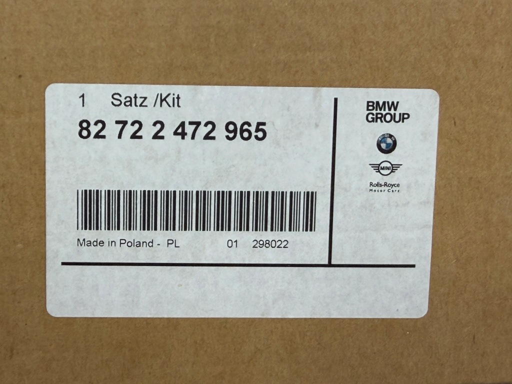 MINI Cooper F54 F55 F56 F60 R55 Bagażnik Rowerowy Dachowy Nowy OE 2472965 — zdjęcie 5