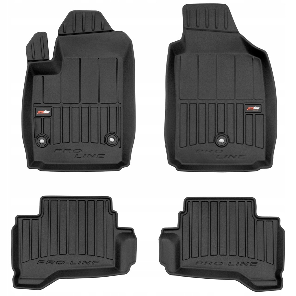 3D gumové koberce Fiat 500 I 2015-2020 elektrické