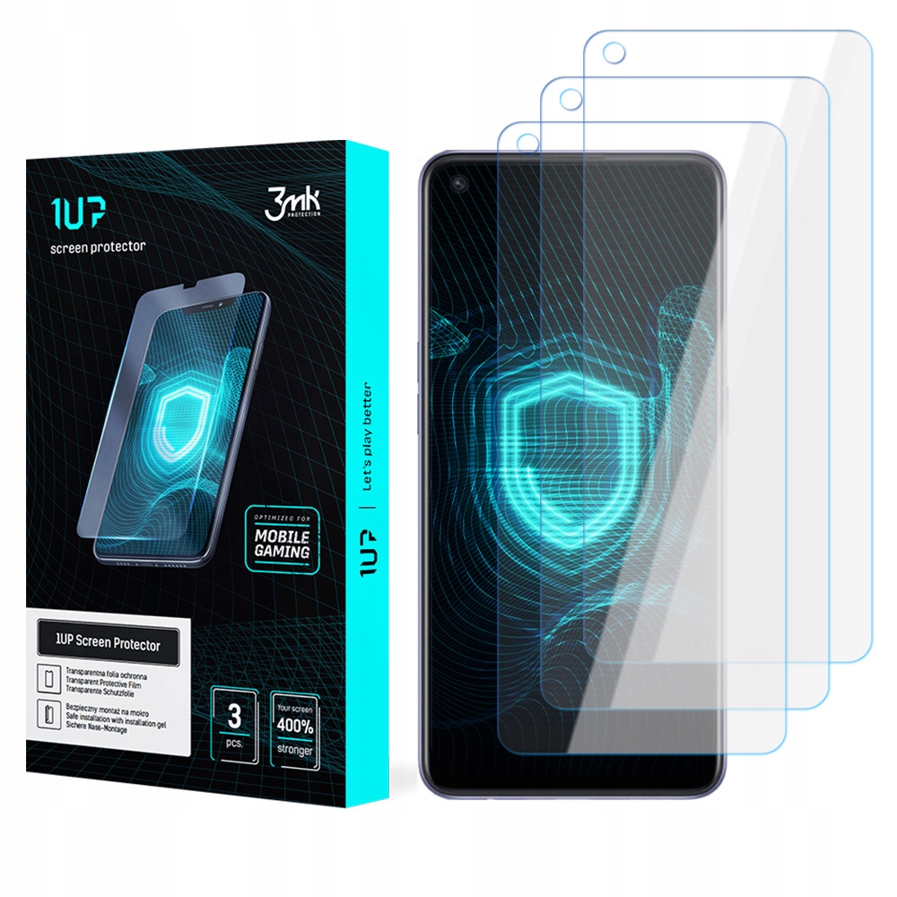 3x Fólie 3mk 1UP pro Oppo Reno 6 Lite