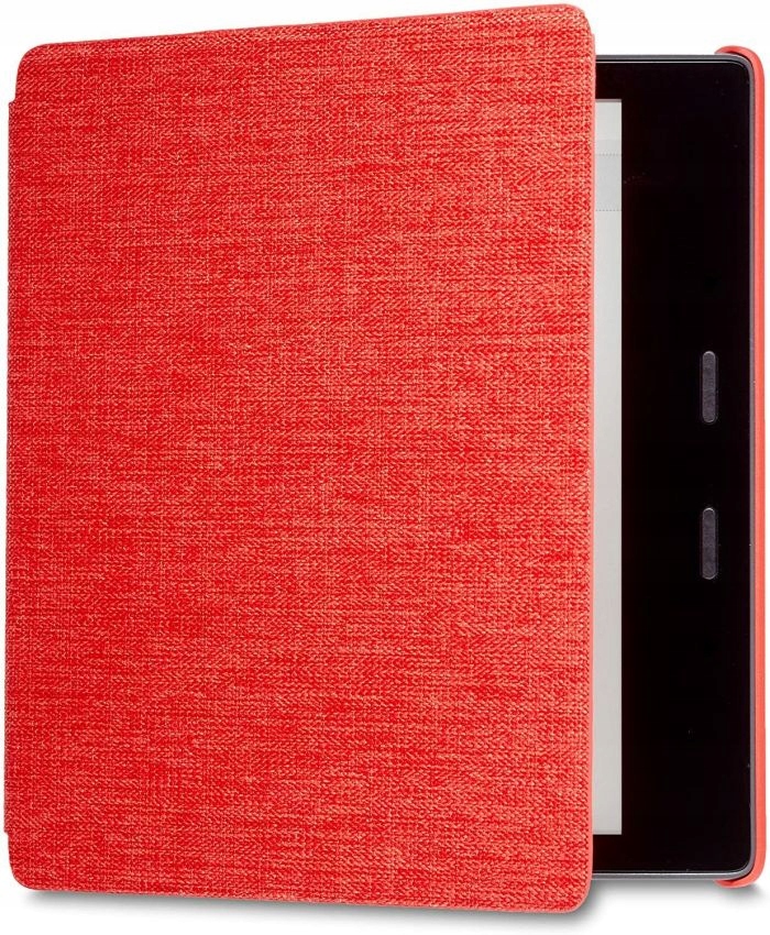 Durable Lock Fabric F-1232, obal Amazon Kindle Oasis 2/3 červené, AutoSleep