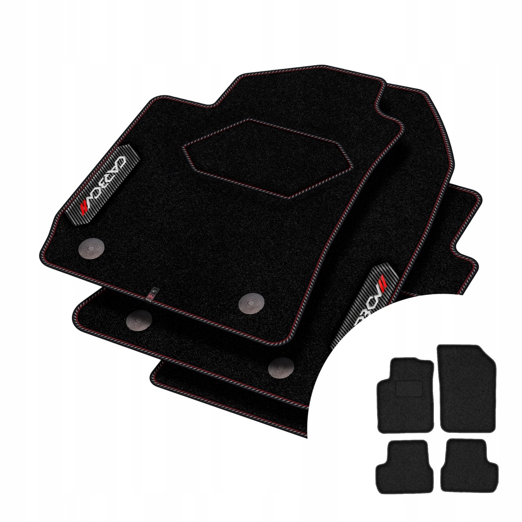 Koberce Carbon pro Citroen DS3 2008-2016