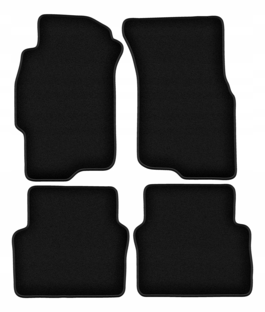 Velurové koberce Basic černé pro: Rover 400/ 45 sedan (1998-2005)