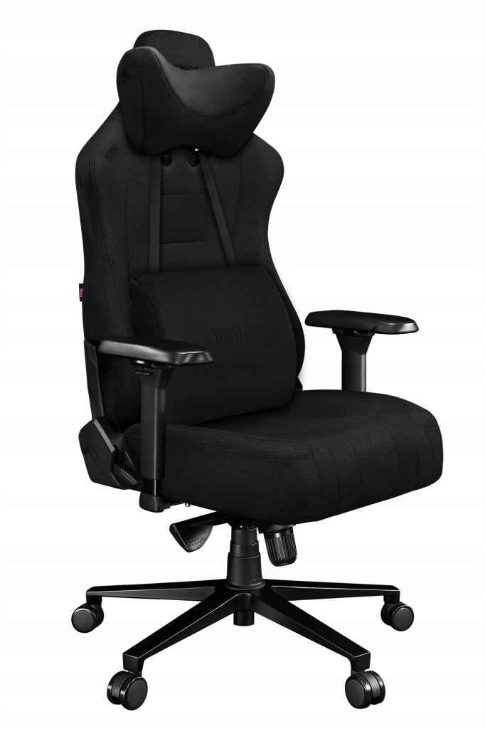 Herní kancelářské křeslo pro hráče Premium Yumisu 2049 Black 4D Materiál