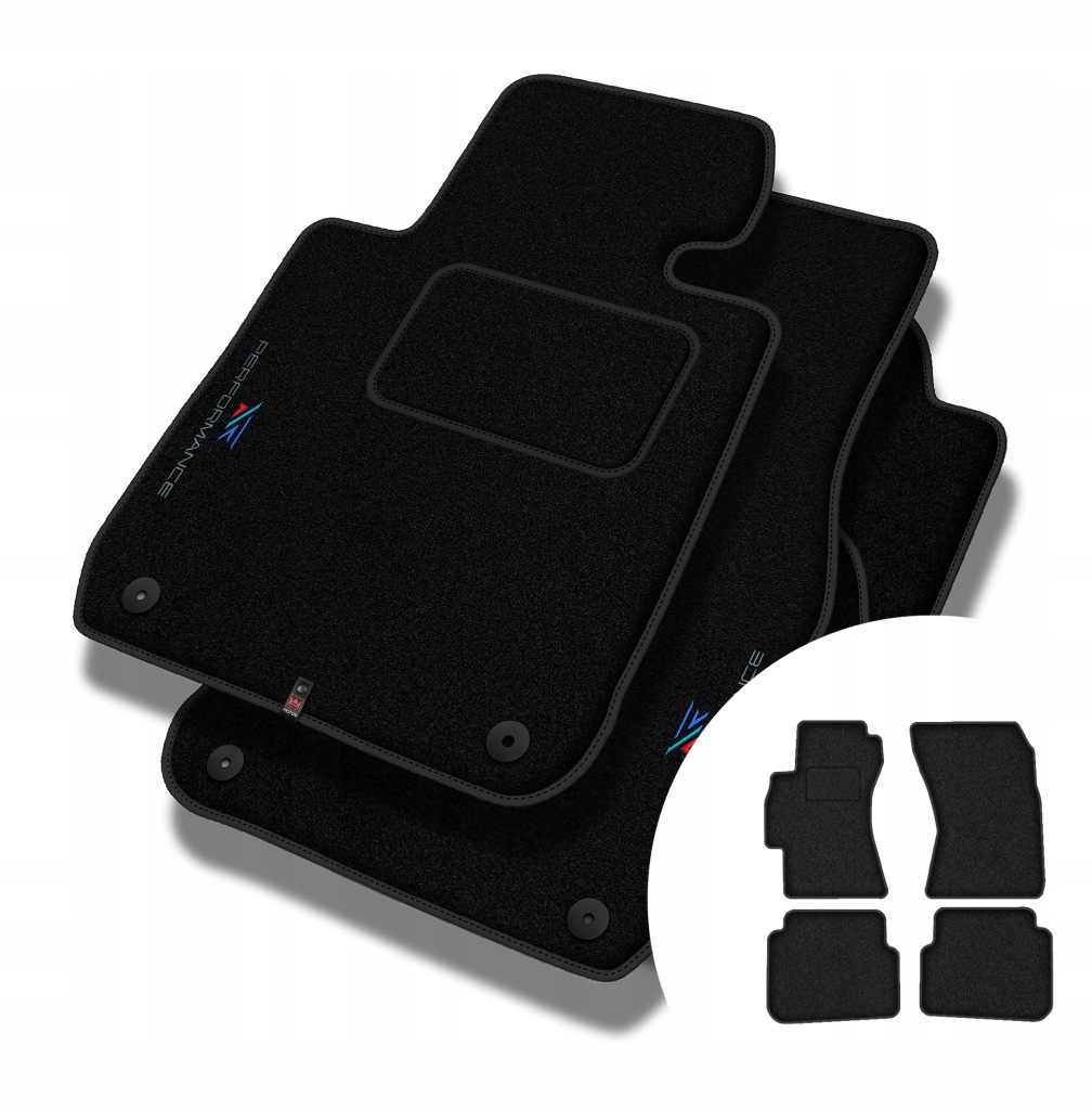 Velurové koberce Performance pro Subaru Impreza III Gh 2007-2011