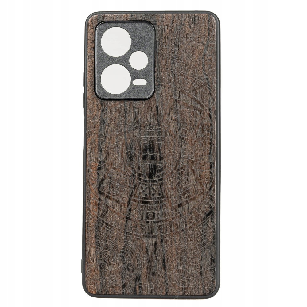 Dřevěné Pouzdro Bewood pro Redmi Note 12 Pro Plus 5G Kalendář Aztécký Ziricote