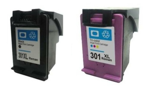 Naplnka Hp 301 XL multipack kompatibilních kazet (CH563EE+CH564EE)
