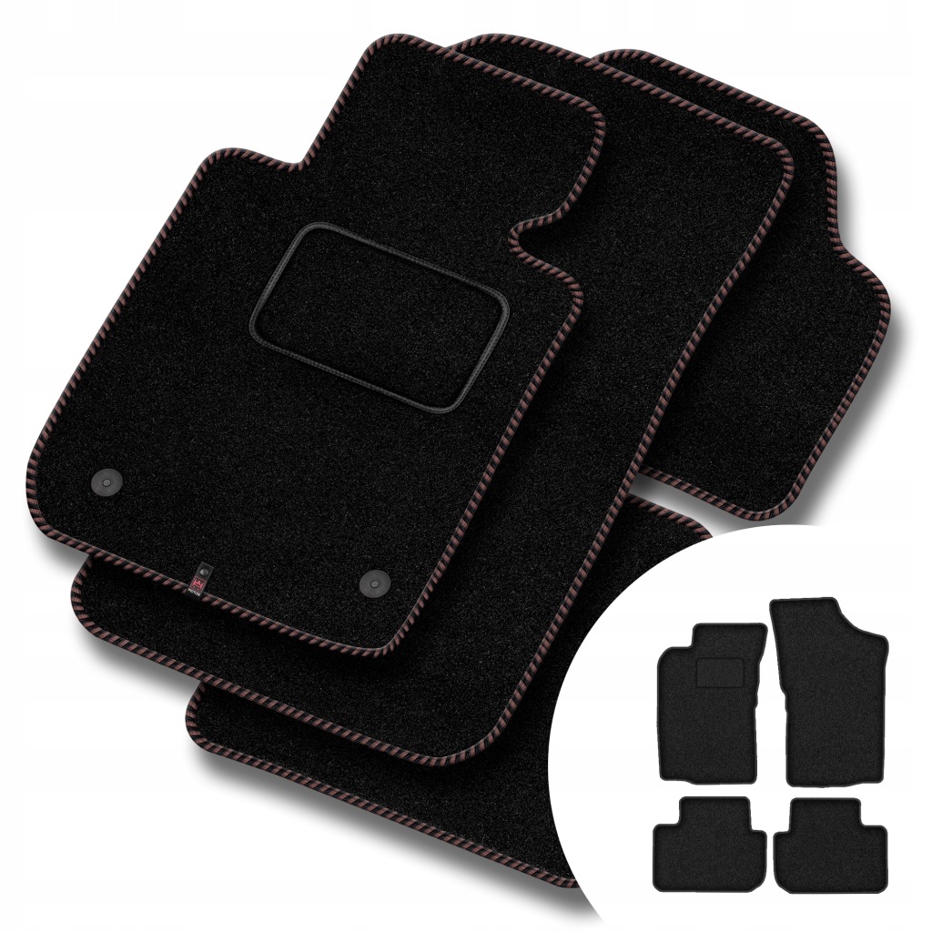 Velurové koberce Streak pro Alfa Romeo Gt 2004-2010