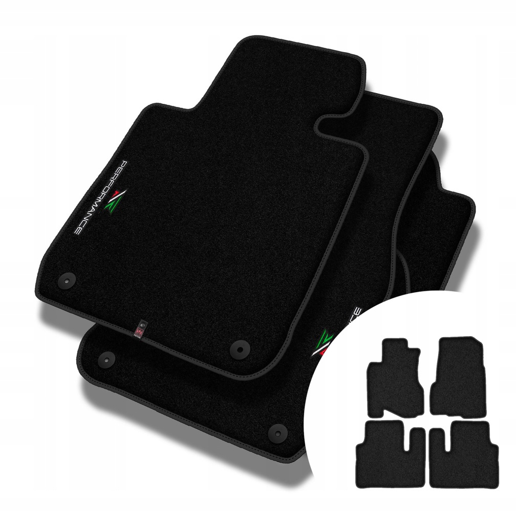 Velurové koberce Performance Premium pro Honda Cr-v II 2002-2007