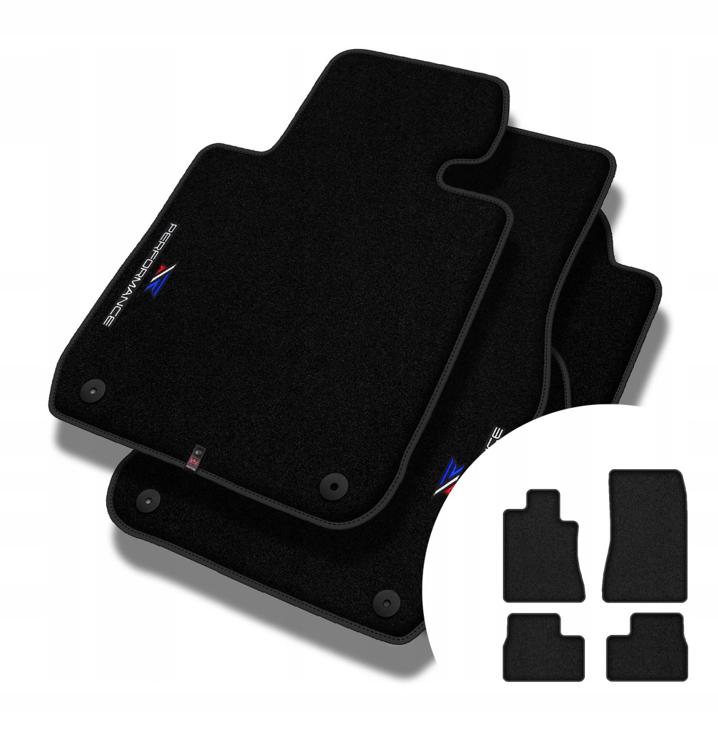 Velurové koberce Performance Premium pro Bmw řady 3 E30 1982-1994