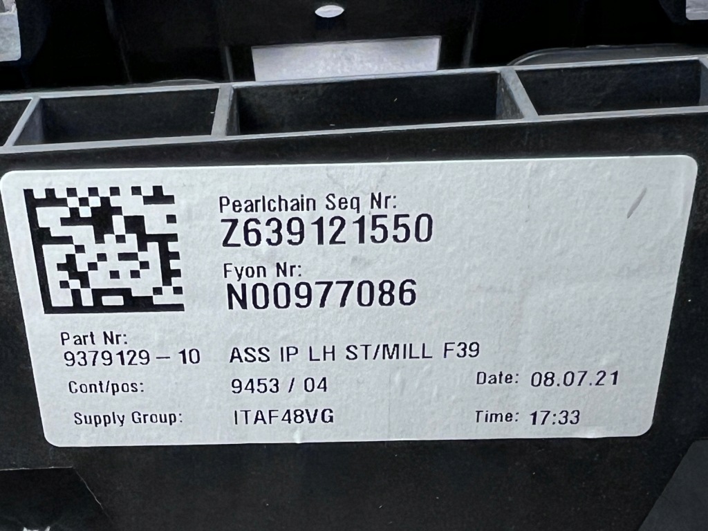Bmw X2 F39 Konsola Deska Airbag Kierowcy Nitka 3295380 Oryginał — zdjęcie 9