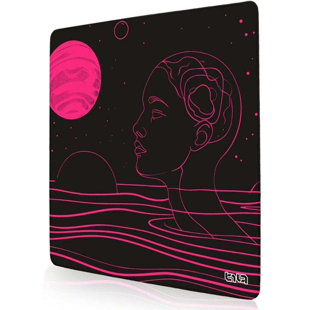 Podložka Pod Klávesnici Pink Line 50x50 Tilt Dárek Gamingová XL
