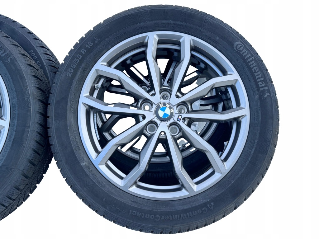 Bmw X1 F48 X2 F39 Felgi Koła Zimowe 205/55R18 Continental Winter Wyprzedaż — zdjęcie 3