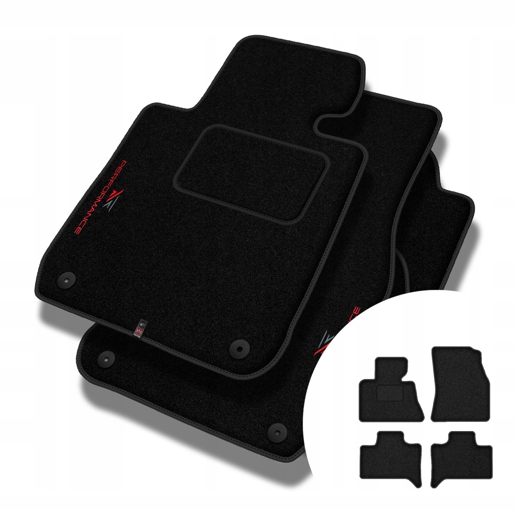 Velurové koberce Performance pro Bmw X5 E53 1999-2005