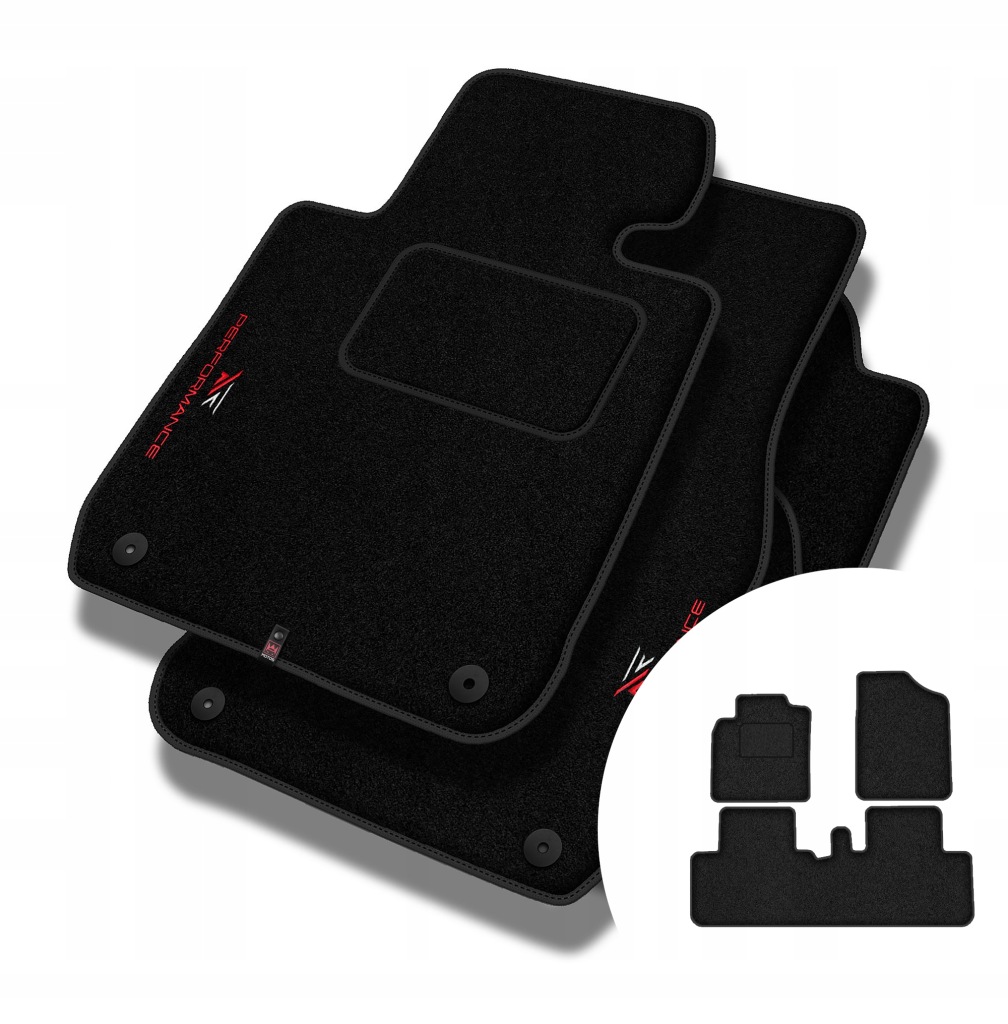 Velurové koberce Performance pro Toyota Avensis Verso 2001-2009