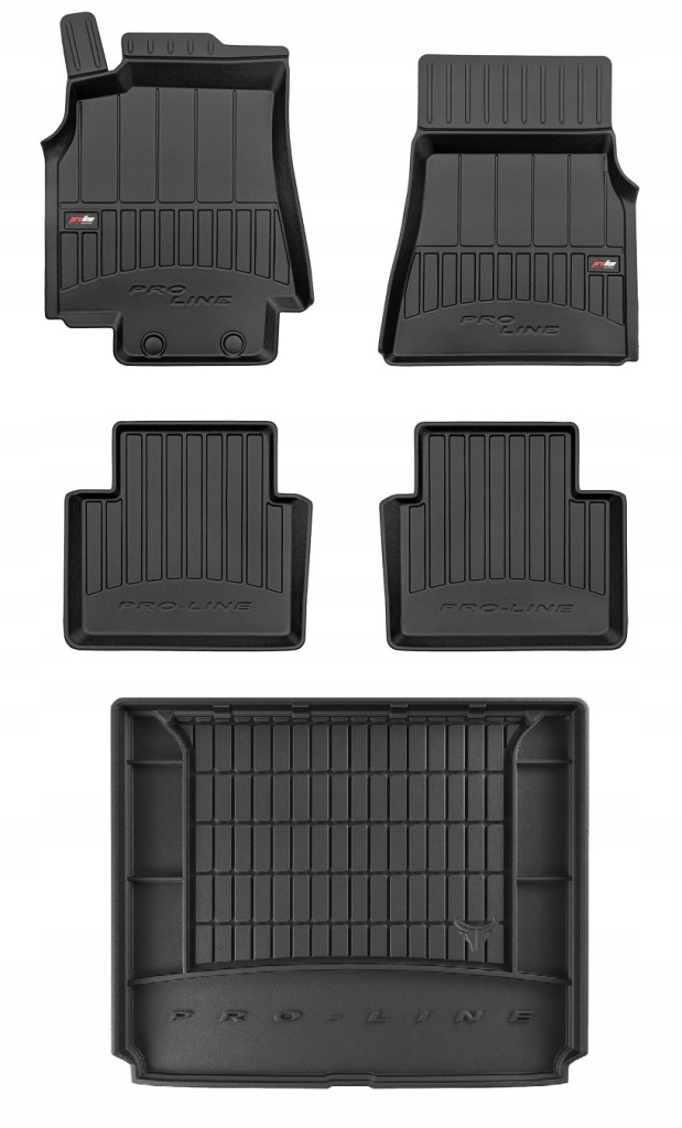 Set 3D gumové rohože Mercedes B W245 2005-2011 ks