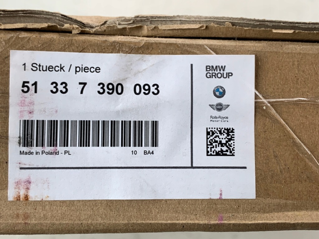 Mini F60 Uszczelka Szyby Lewy Przód 7390093 — zdjęcie 6