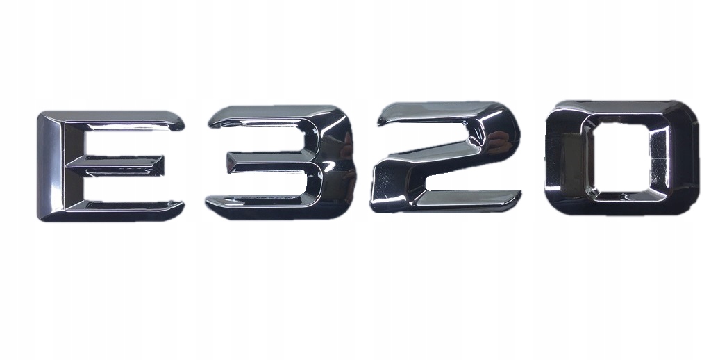 E320 Známka Znak Emblém Nápis Zadní Klapky Pro Mercedes Rozměr 24 mm