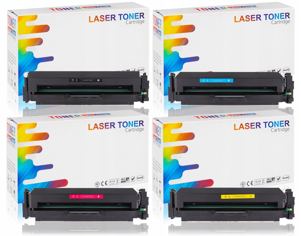 4x Toner Do Tiskárny Hp Color Laserjet CF410X Nový