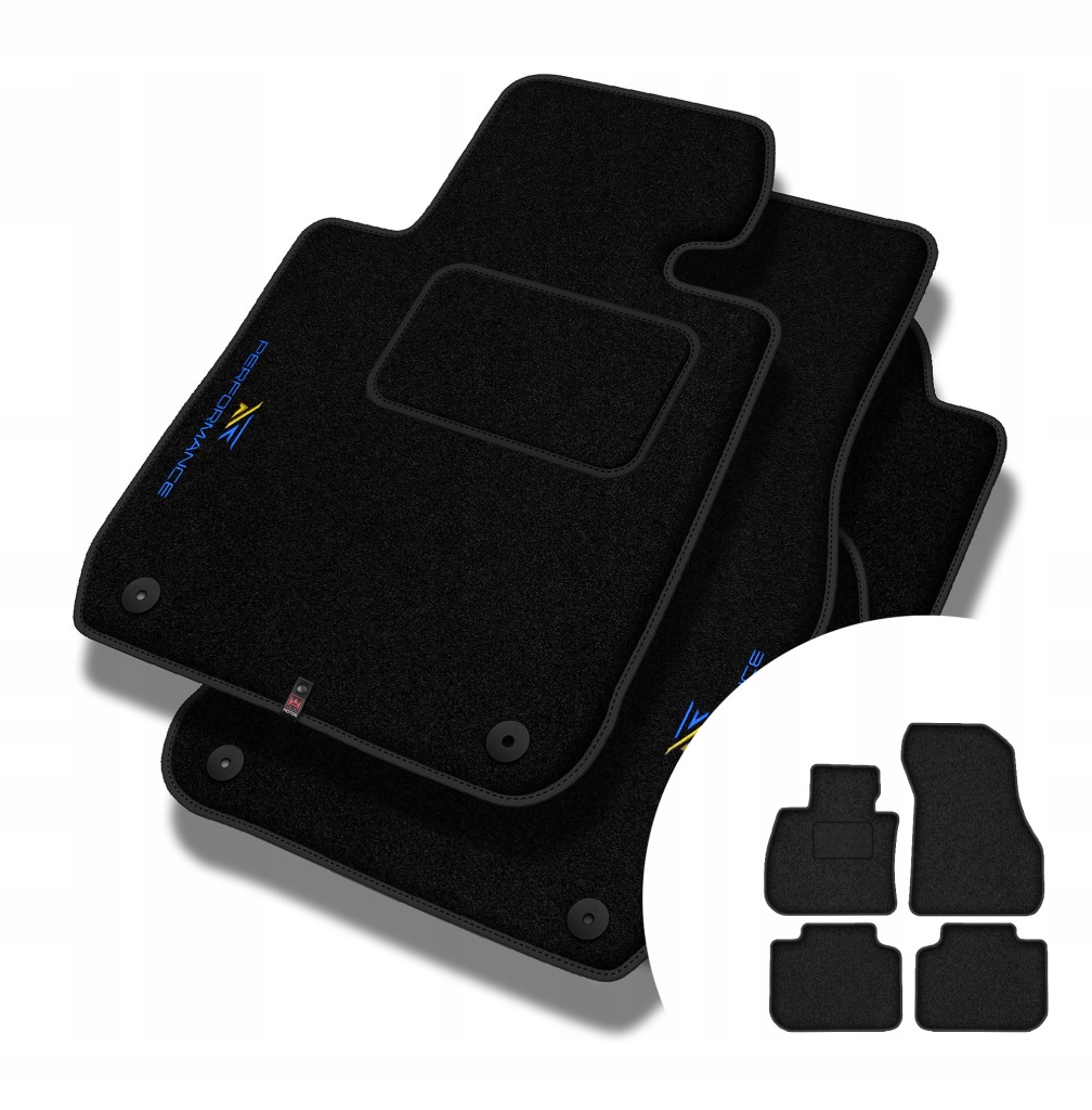 Velurové koberce Performance pro Bmw X1 F48 2015-2022