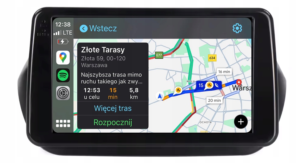 Fiat Florino Qubo Citroen Nemo Bipper Radio Navigace Android Carplay Mapy