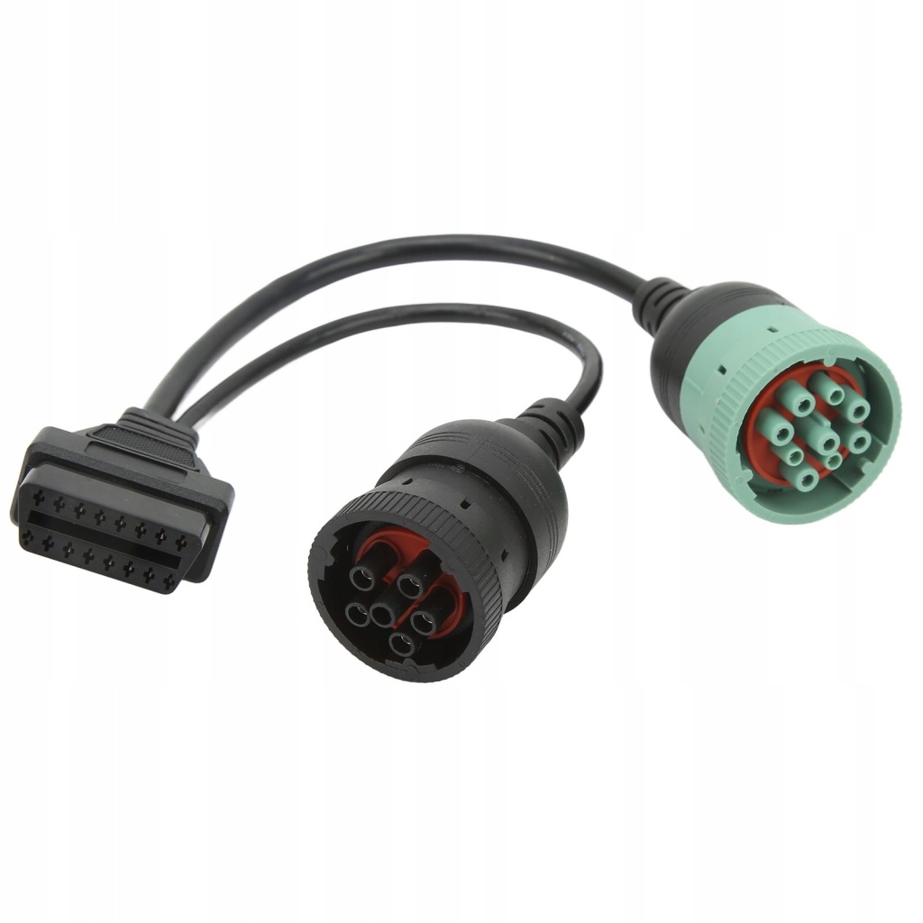 Zdjęcie okazji: Kabel Adapter OBD2 6PIN J1708 9PIN J1939 16PIN