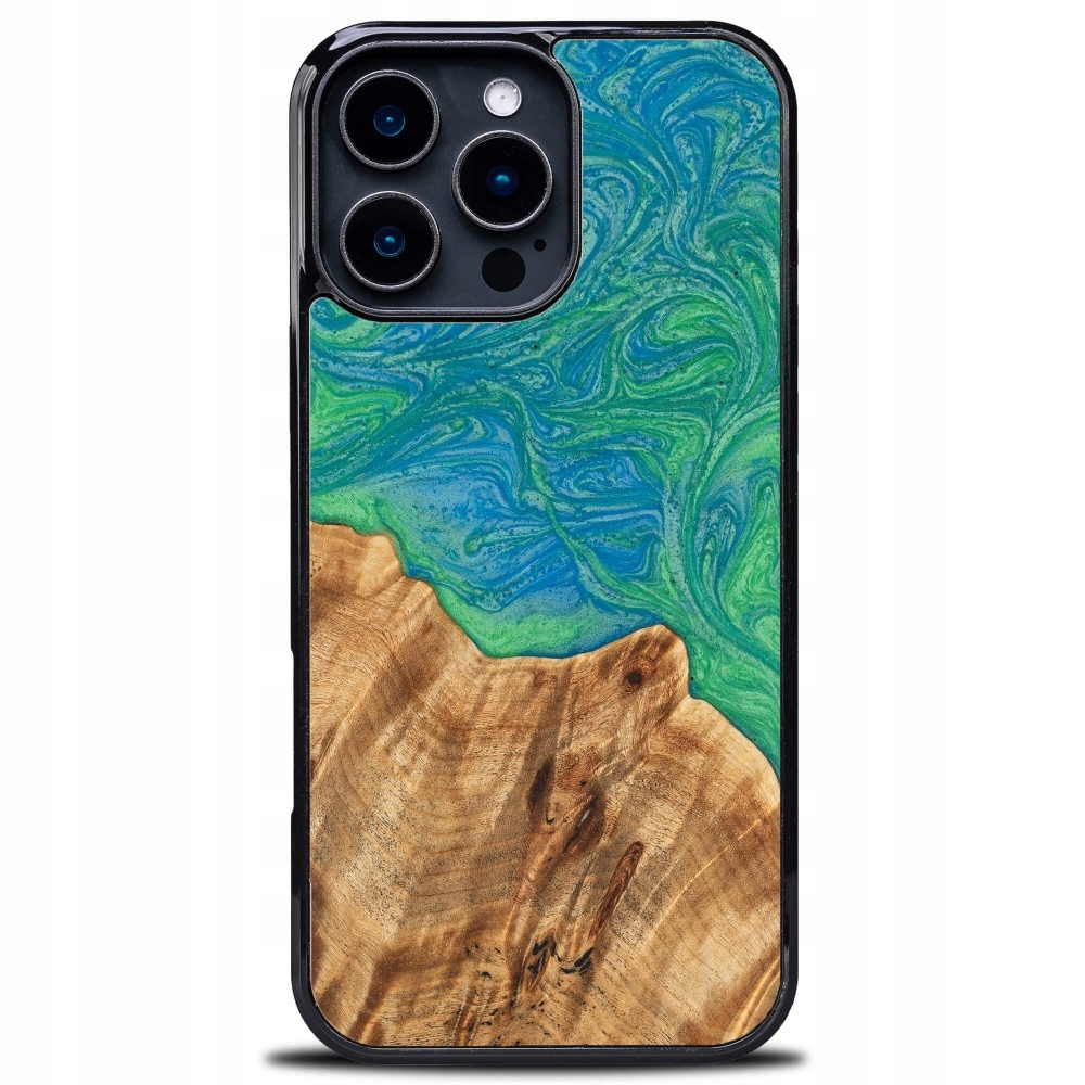 Pouzdro Bewood Unique pro iPhone 16 Pro Max Neony Tokio