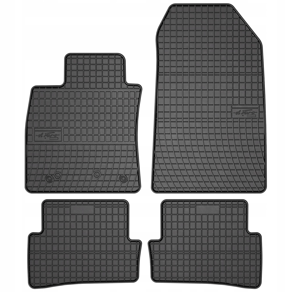 Gumové autokoberce El-Toro Renault Clio IV 2012-2020