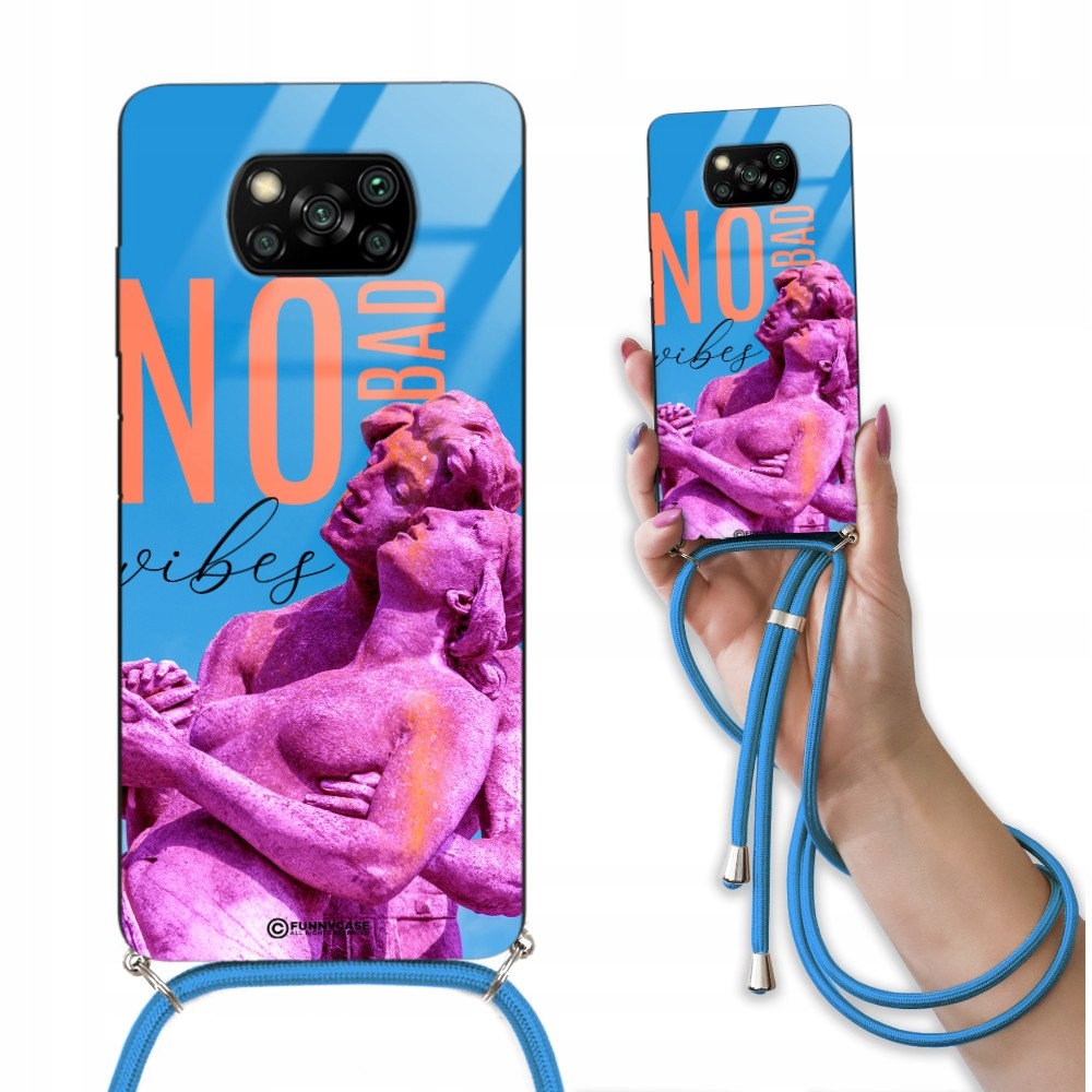 Pouzdro Pro Xiaomi Poco X3 Crossglam Modré Sassy Classy Elegantní vzory