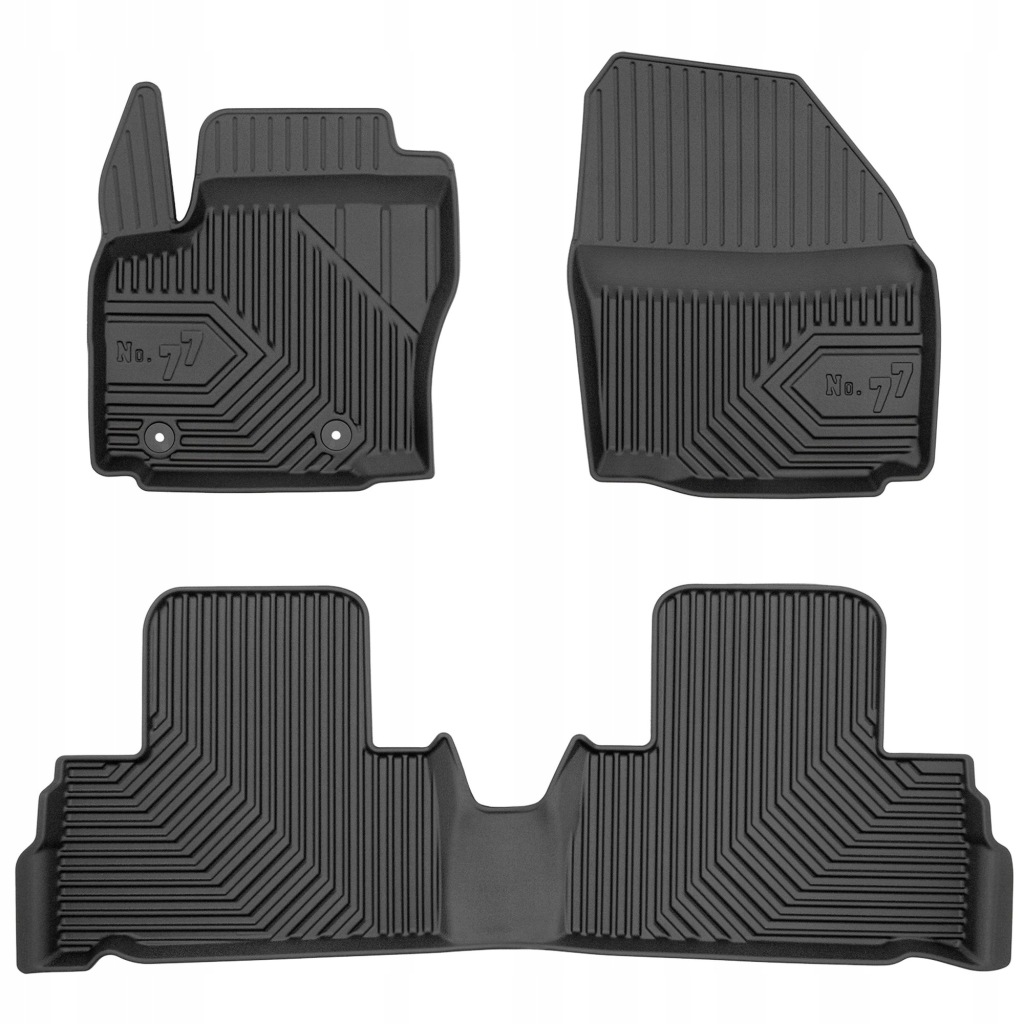 Gumové koberce č.77 pro Ford S-Max I 2006-2014